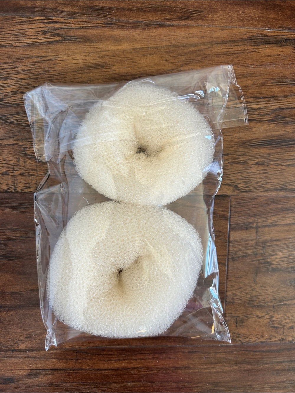 Hair Donut Bun Maker - Cream Hair Accessory